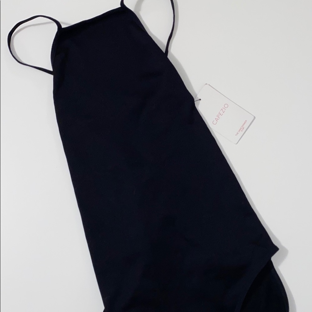 seamless rib cami leotard